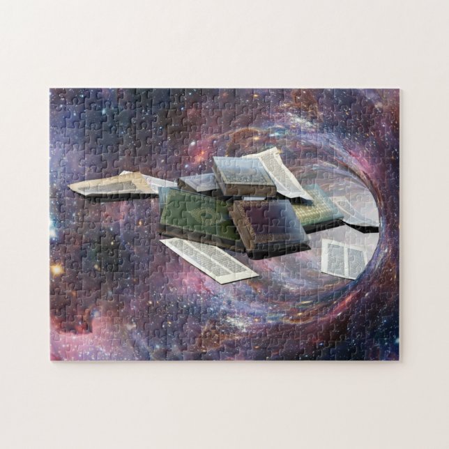 Quebra-cabeça Book Wormhole (Horizontal)