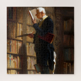 Quebra-cabeça Bookworm Carl Spitzweg Art