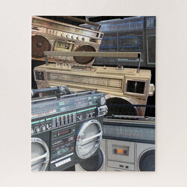 Quebra-cabeça Boom Box 80s - Boom Box 80s Blaster (Vertical)