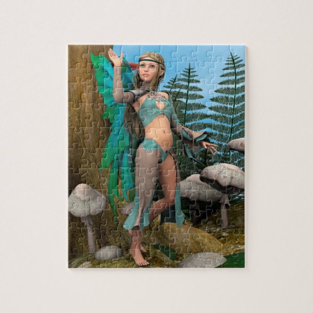 Quebra-cabeça Borboleta de fada (Vertical)