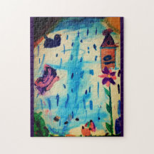 Borboleta em um dia chuvoso