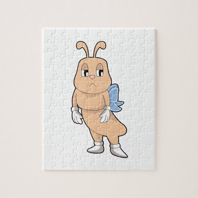 Quebra-cabeça Borboleta sem Asas (Vertical)