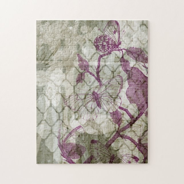 Quebra-cabeça Borboletas árabes IV (Vertical)