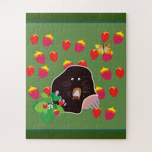 Quebra-cabeça Borboletas do Jardim Browm (Vertical)