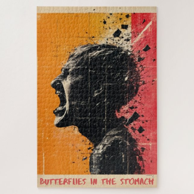 Quebra-cabeça Borboletas no estômago - Edição limitada (5) (Vertical)