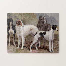 Quebra-cabeça Borzoi e Sighthound