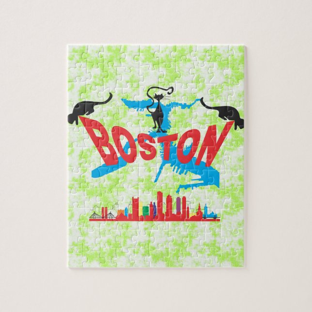 Quebra-cabeça Boston (Vertical)