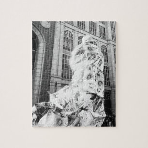 Quebra-cabeça Boston, MÃE EUA, Runner, Maratona Foil Boston