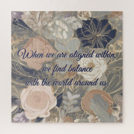 Quebra-cabeça Botânico Inspiracional