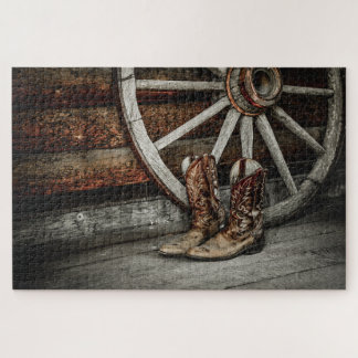 Quebra-cabeça Botas de Cowboy