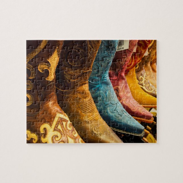 Quebra-cabeça Botas de vaqueiro para a venda, arizona (Horizontal)