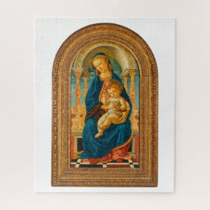 Quebra-cabeça Botticelli (1445-1510) Madonna & Criança Enthroned