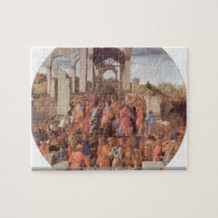 Quebra-cabeça Botticelli - adoração dos Magi (Londres) [puz 2