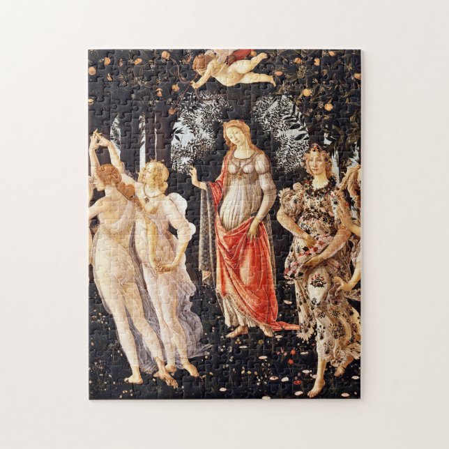 Quebra-cabeça Botticelli - La Primavera Primavera (Vertical)
