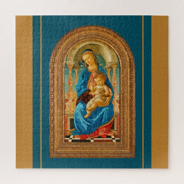 Quebra-cabeça Botticelli Madonna e Criança (Vertical)