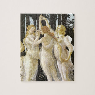 Quebra-cabeça Botticelli Três Graus Renascença Bela Arte