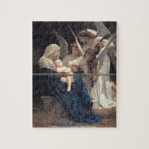 Quebra-cabeça Bouguereau - canção dos anjos lg