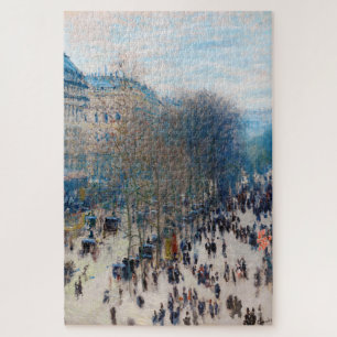 Quebra-cabeça Boulevard de Paris, Claude Monet