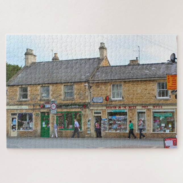 Quebra-cabeça Bourton-on-the-Water, Gloucestershire, Inglaterra (Horizontal)