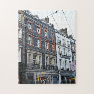 Quebra-cabeça Boutiques ao longo da Rua Bruton, Mayfair, Londres