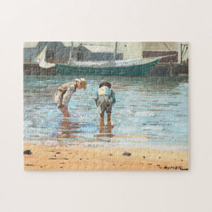 Quebra-cabeça Boys Wading Winslow Homer