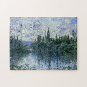 Quebra-cabeça Braço do Sena perto de Vetheuil 1878 Monet Fine A