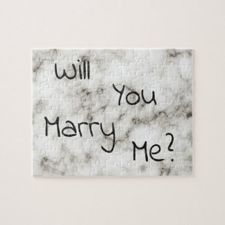 Quebra-cabeça branco-mármore