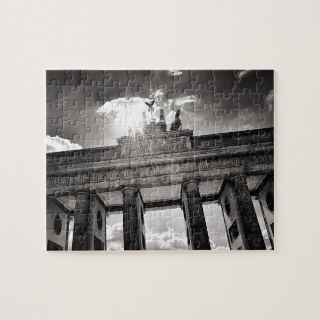 Quebra-cabeça Brandenburgo Gate Berlim Germany puzzle (Horizontal)