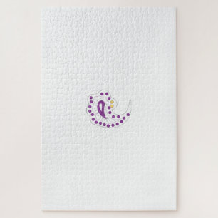 Quebra-cabeça Bransoletka z serduszkiem Style, Light EggPlant