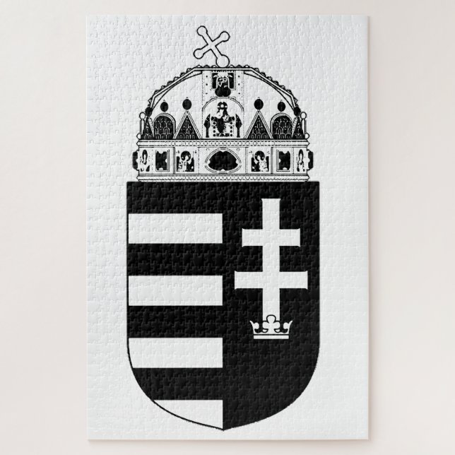 Quebra-cabeça Brasão de armas da Hungria (Vertical)
