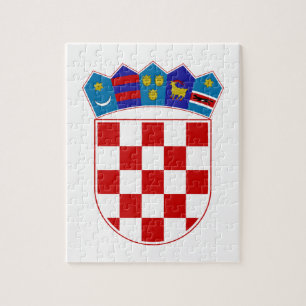 Quebra-cabeça Brasão de Croatia