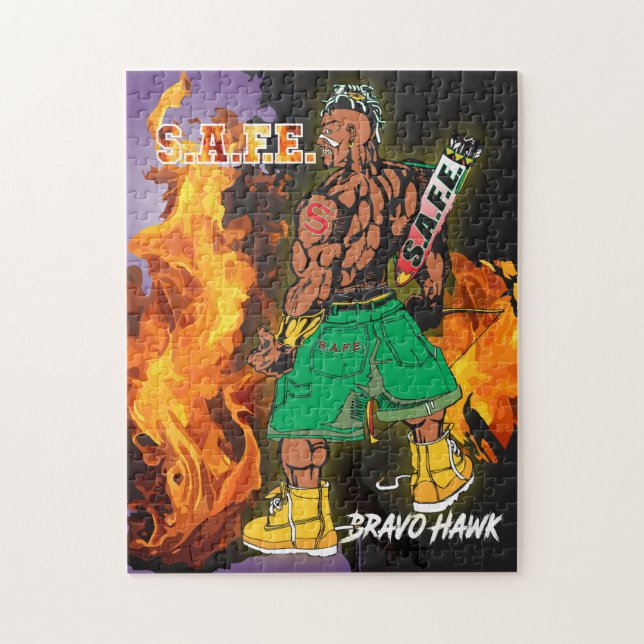 Quebra-cabeça Bravo Hawk (Vertical)