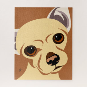 Quebra-cabeça Breve Casaco Chihuahua Breed