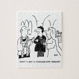 Quebra-cabeça Bridegroom quer um período de arrefecimento