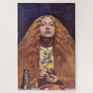 Quebra-cabeça Bridesmaid (de John Everett Millais)
