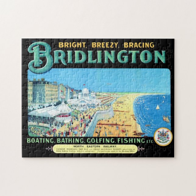 Quebra-cabeça Bridlington pelo Mar (Horizontal)