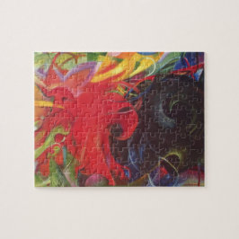 Quebra-cabeça Brigas de Formulários por Franz Marc, Vintage Fine