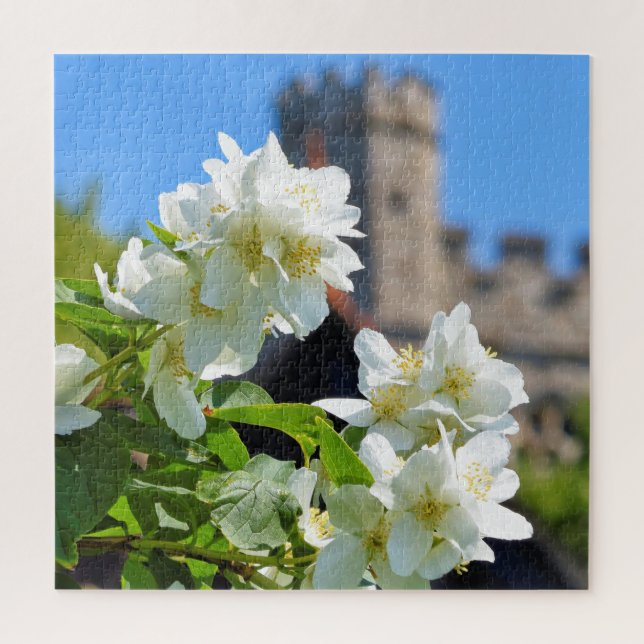 Quebra-cabeça Bright Blooms of Summer in London - 20x20 - 676 pc (Vertical)