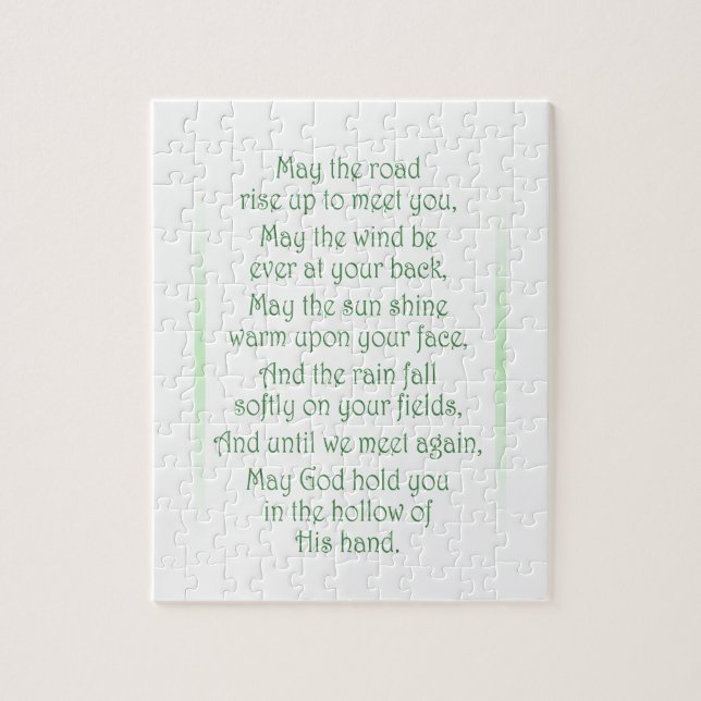 Quebra-cabeça Brinde Irlandês (Vertical)