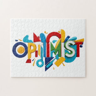 Quebra-cabeça Brinquedos & Jogos Puzzles Presente Optimista