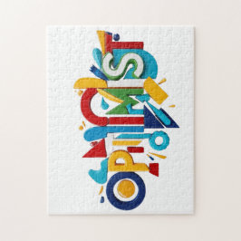 Quebra-cabeça Brinquedos & Jogos Puzzles Presente Optimista