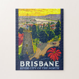 Quebra-cabeça Brisbane, Austrália, River City, do Norte