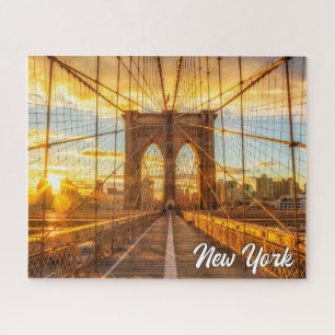 Quebra-cabeça Brooklyn Bridge, Nova Iorque, Estados Unidos