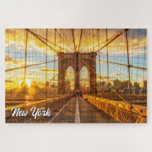 Quebra-cabeça Brooklyn Bridge, Nova Iorque, Estados Unidos