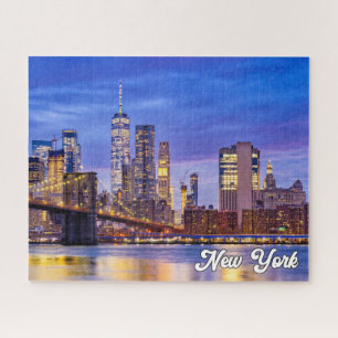 Quebra-cabeça Brooklyn Bridge, Nova Iorque, Estados Unidos