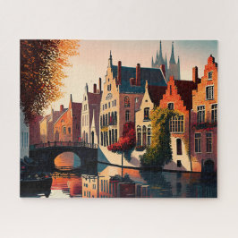 Quebra-cabeça Bruges, Bélgica
