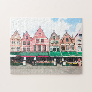 Quebra-cabeça Bruges Market Square