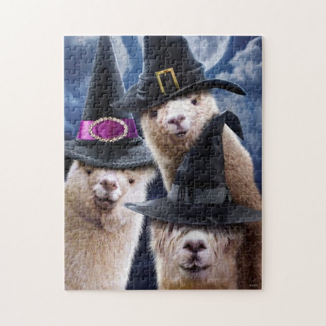 Quebra-cabeça Bruxas do Alpaca (Vertical)