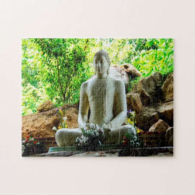 Quebra-cabeça Buda Sri Lanka. (Horizontal)
