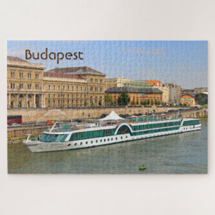 Quebra-cabeça Budapeste: Navio de cruzeiro no Danúbio, Hungria